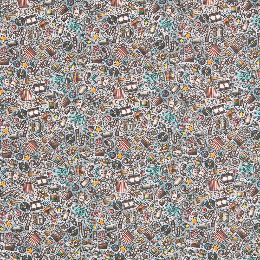 Popelín Algodón Cine - Ribes y Casals