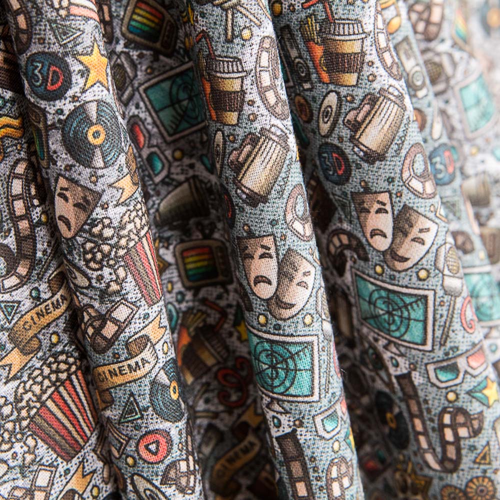 Popelín Algodón Cine - Ribes y Casals