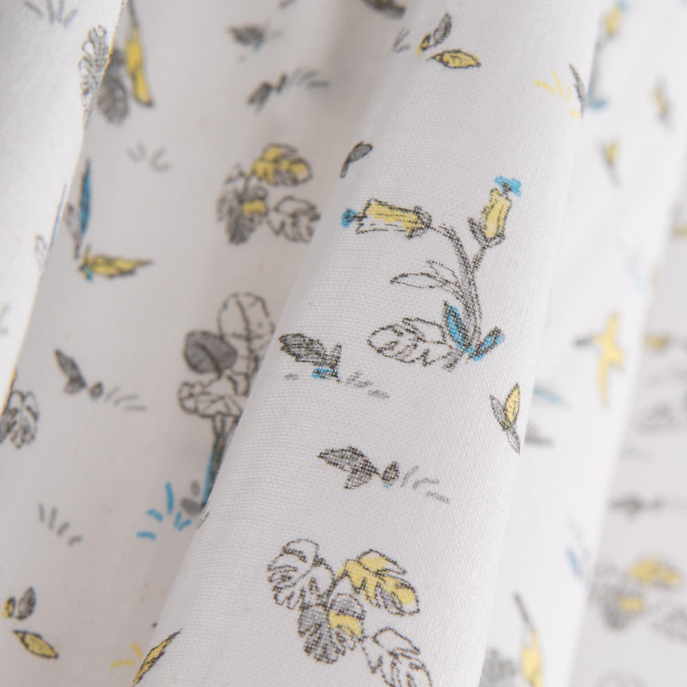 Algodón Popelín Nature Blanco - Ribes y Casals