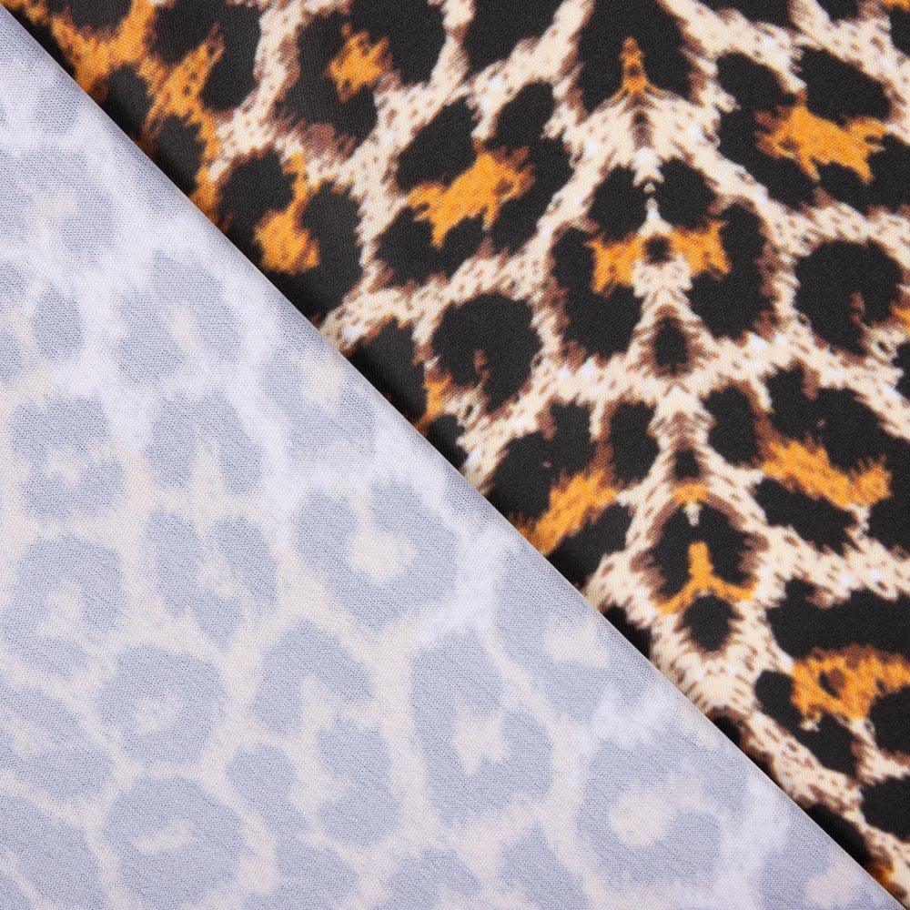 Tela Punto de Seda Leopardo - Ribes y Casals