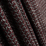 Punto Jersey Geométrico Mini Granate - Ribes y Casals