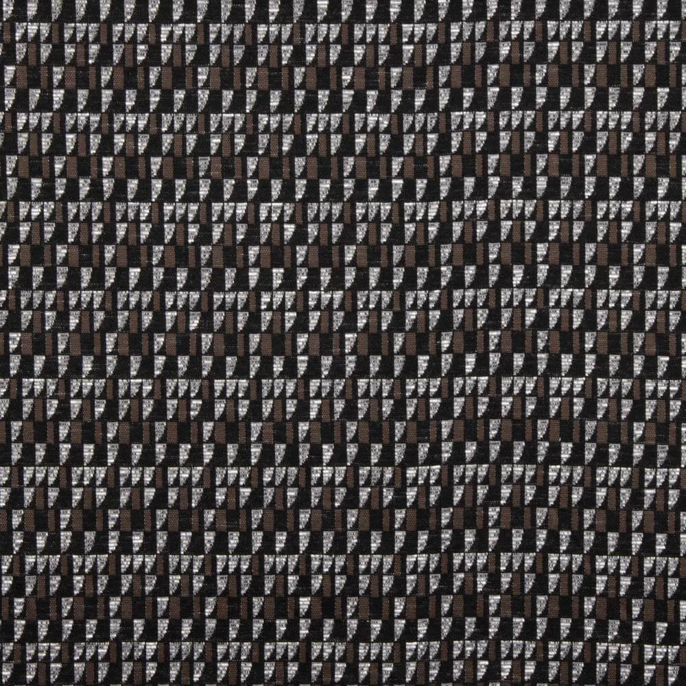 Punto Jersey Geométrico Marrón - Ribes y Casals