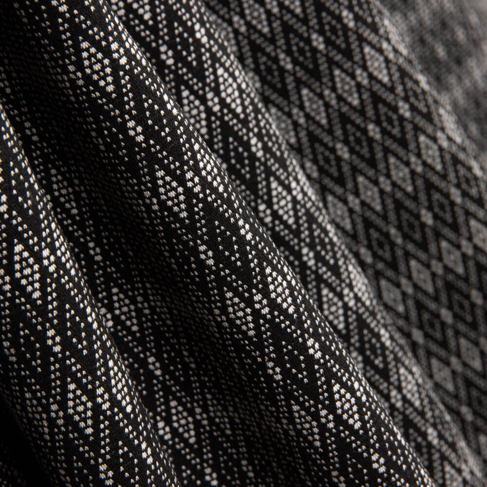 Punto Jersey Geométrico Rombo Gris - Ribes y Casals