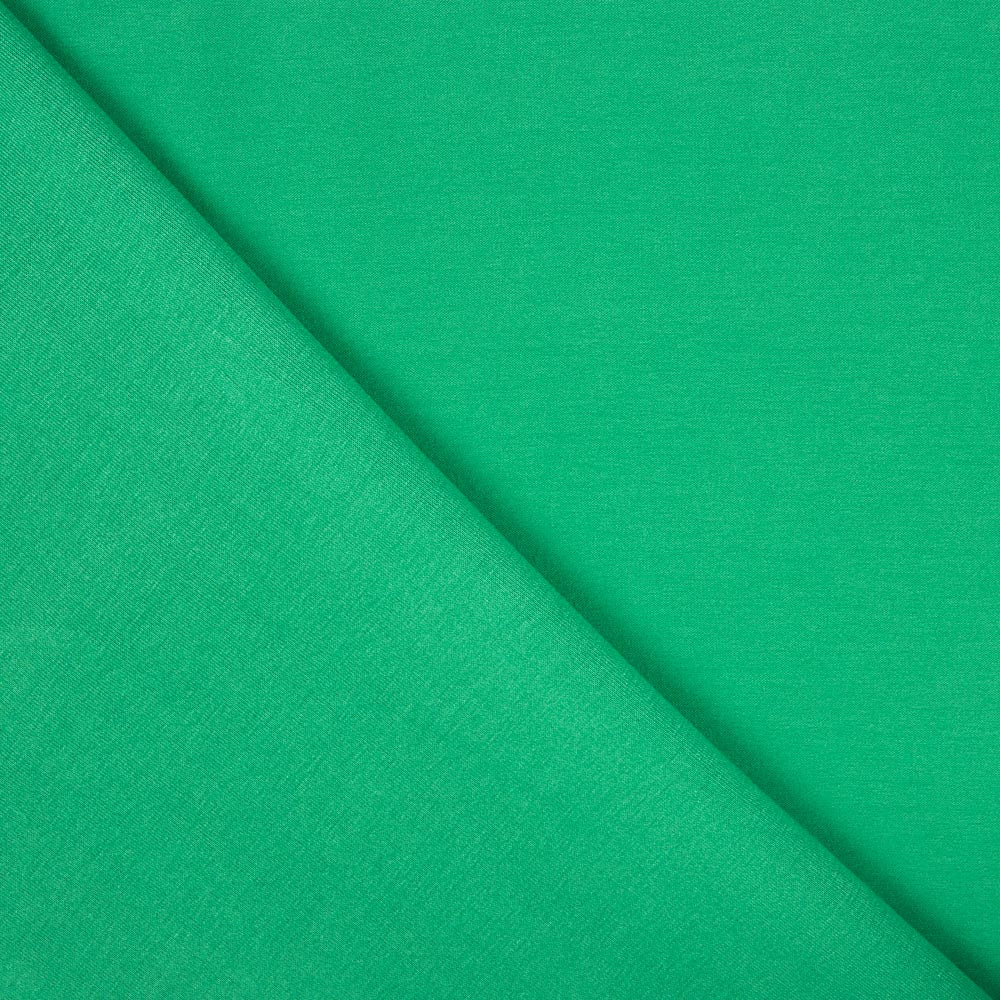 Tela Punto Viscosa Verde Pasión - Ribes y Casals