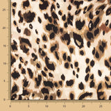 Satén Spandex Moteado Leopardo - Ribes y Casals
