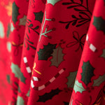 Algodón Navidad Bastón Caramelo Rojo - Ribes y Casals