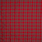Tafeta Poliéster Tartan Rojo - Ribes y Casals