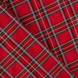 Tafeta Poliéster Tartan Rojo - Ribes y Casals