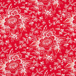 Patch Americano Floral Rojo - Ribes y Casals