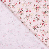 Tela Sábana Flores Rosa Claro - Ribes y Casals