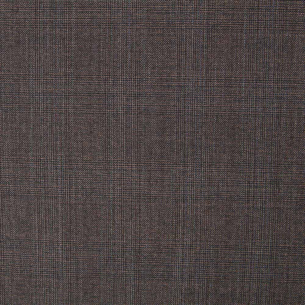 Tela Sastre Lana Cuadro Marrón - Ribes y Casals