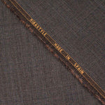 Tela Sastre Lana Cuadro Marrón - Ribes y Casals