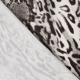 Satén Spandex Leopardo Gris - Ribes y Casals