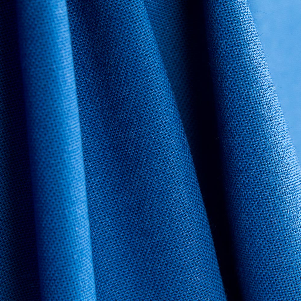 Tela Tapicería Algodón Azulón - Ribes y Casals