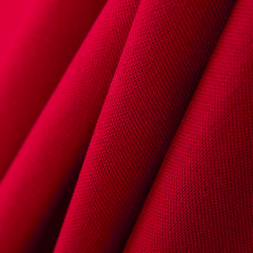 Tela Tapicería Algodón Granate - Ribes y Casals