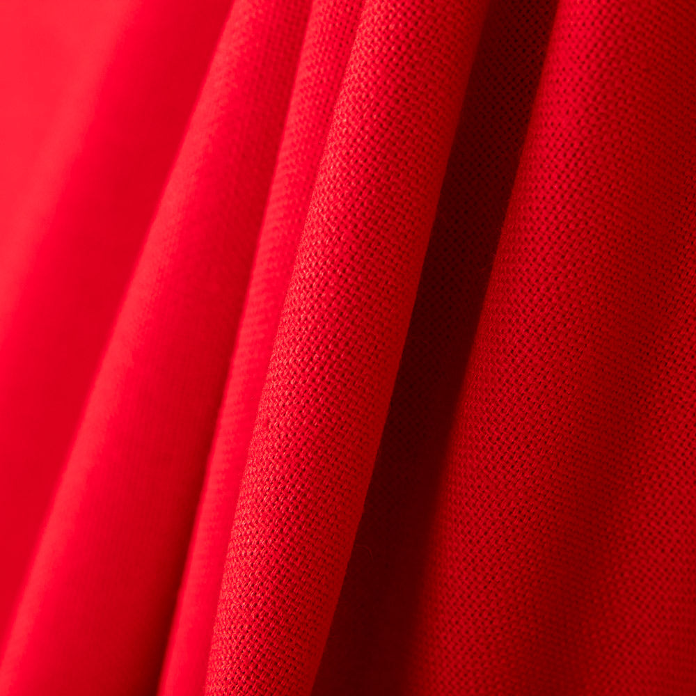 Tela Tapicería Algodón Roja - Ribes y Casals