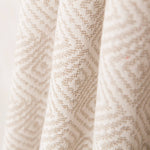 Tapicería Jacquard Geométrico Arena - Ribes y Casals