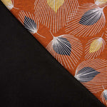 Punto Jersey Plumas Teja - Ribes y Casals