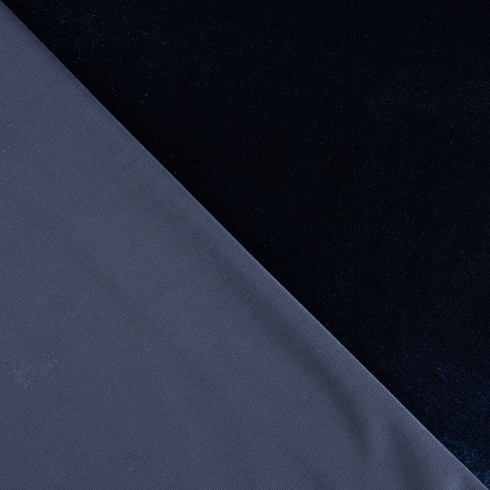 Terciopelo Bielástico Marino - Ribes y Casals