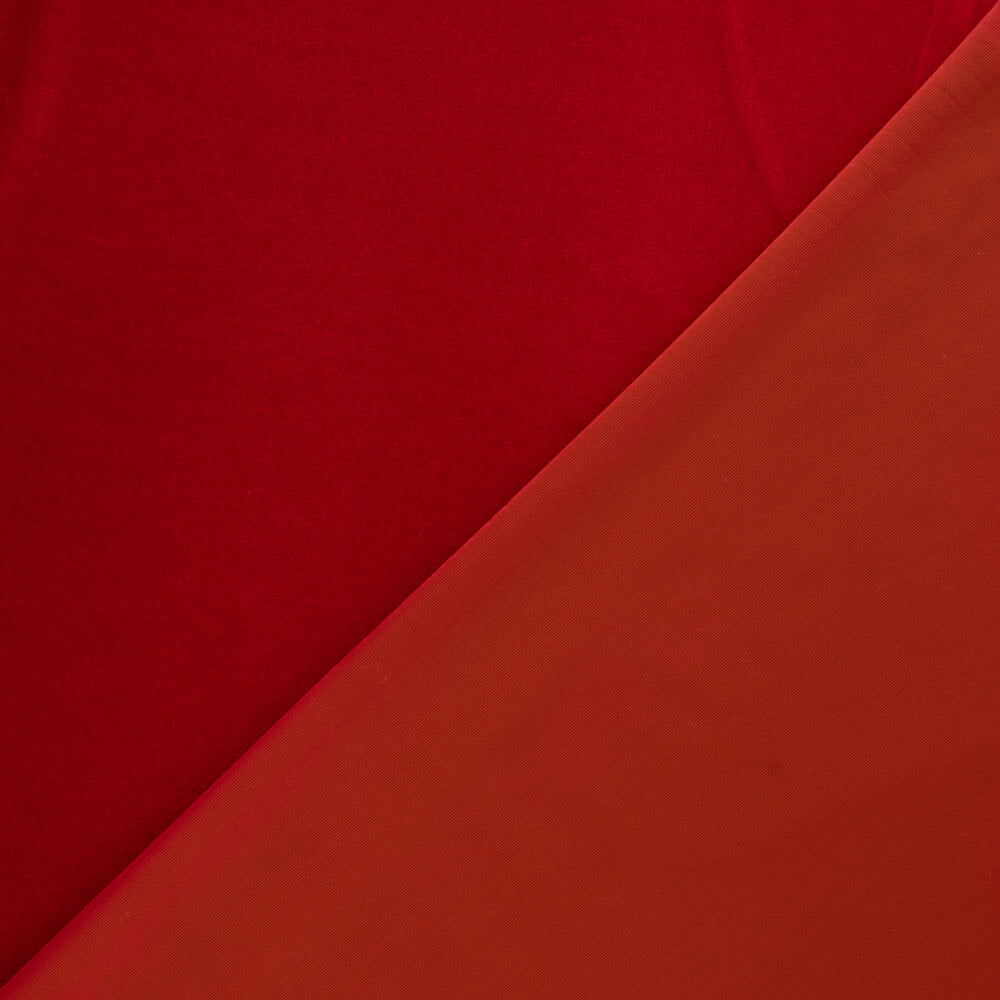 Terciopelo Bielástico Rojo - Ribes y Casals