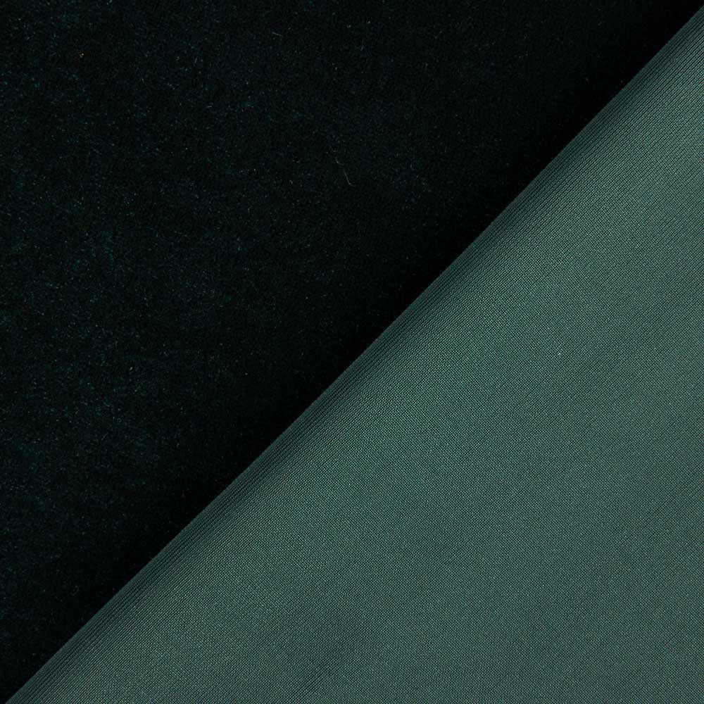 Terciopelo Bielástico Verde Botella - Ribes y Casals