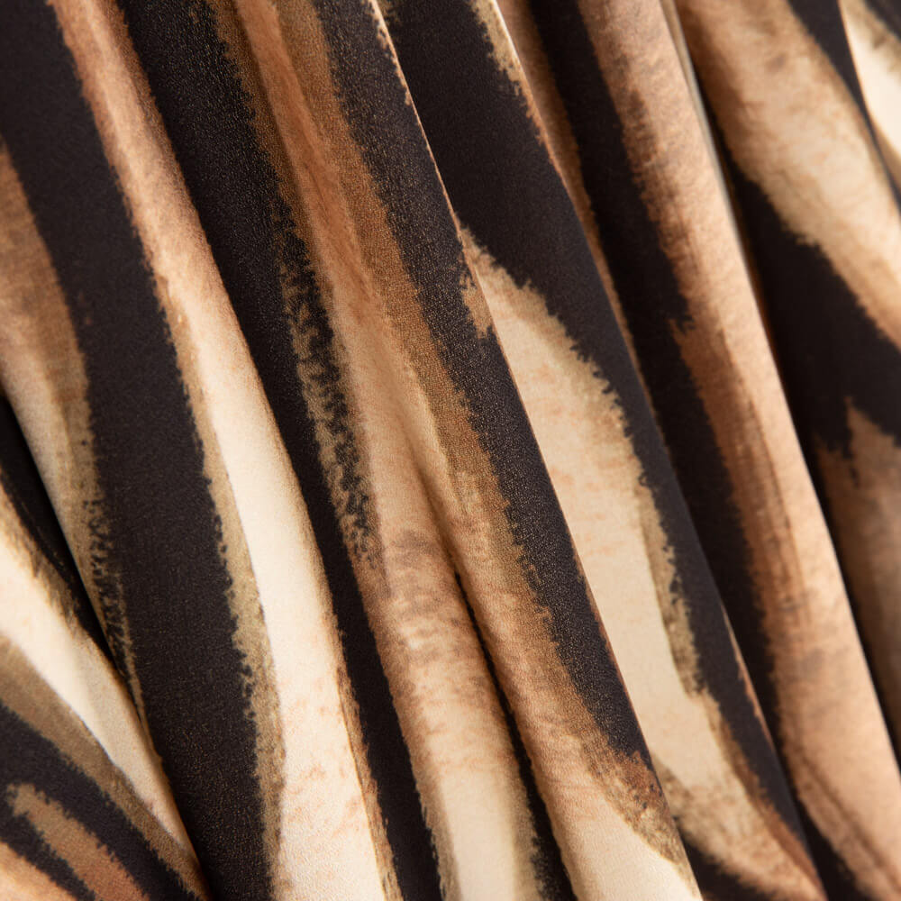 Georgette Estampado Tigre - Ribes y Casals