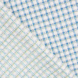 Tweed Cuadro Azul Blanco - Ribes y Casals