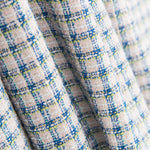 Tweed Cuadro Azul Blanco - Ribes y Casals