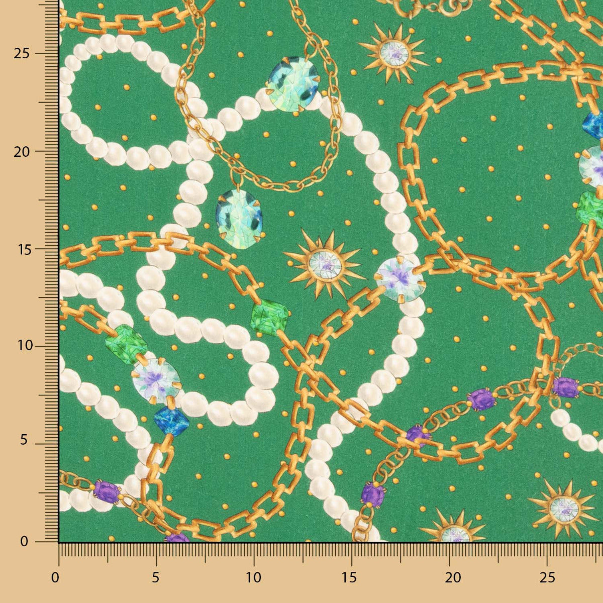 Viscosa Cadenas Verde Joya - Ribes y Casals