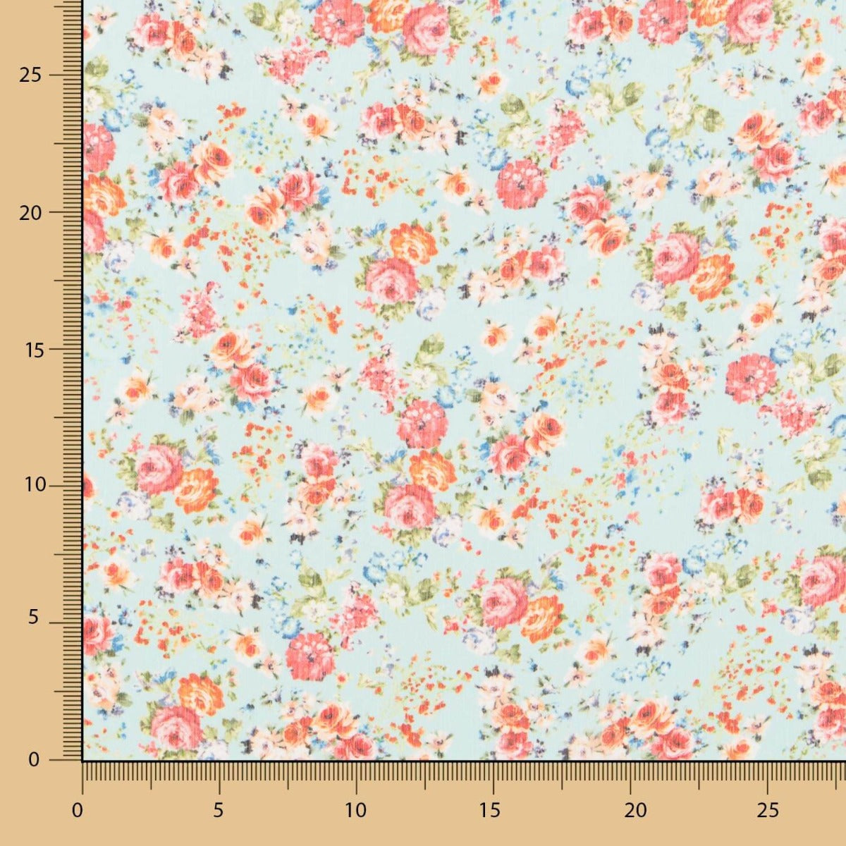 Gasa Poliéster Mini Cretona Azules - Ribes y Casals