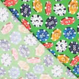 Popelín Póker Verde - Ribes y Casals