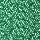 Popelín Viscosa Micro Flor Verde - Ribes y Casals