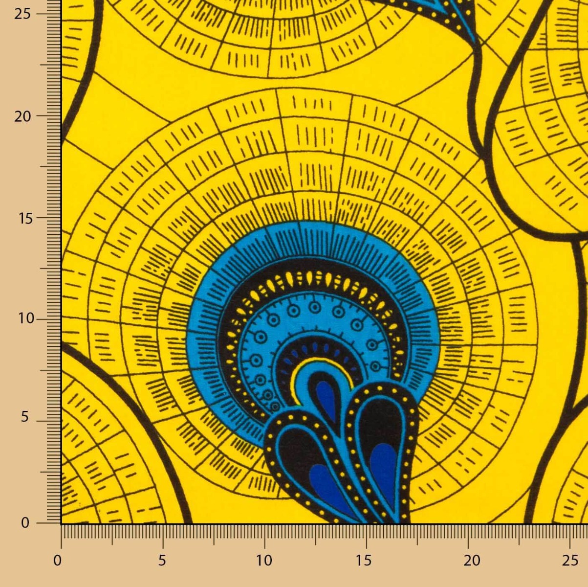 Tela WAX Kanuri - Ribes y Casals
