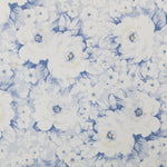 Telas Algodón Spandex Floral Azul - Ribes y Casals