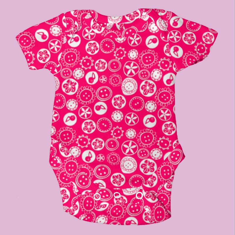 Punto Infantil Botones Fucsia - Ribes y Casals