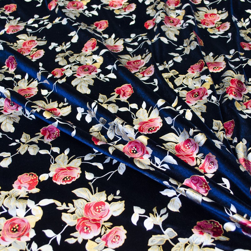 Terciopelo Clavel Metal Fucsia - Ribes y Casals