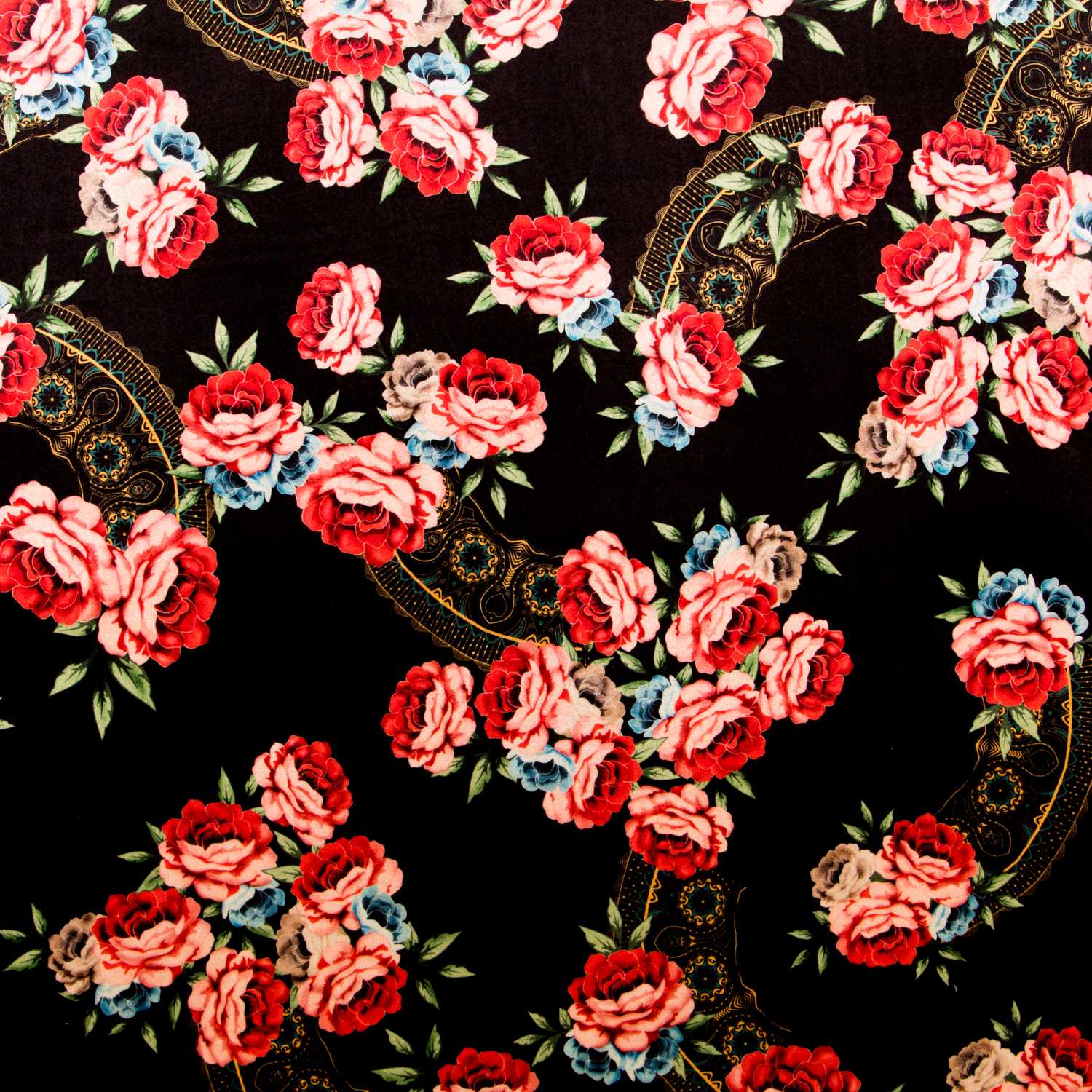 Terciopelo Cretona Negro - Ribes y Casals