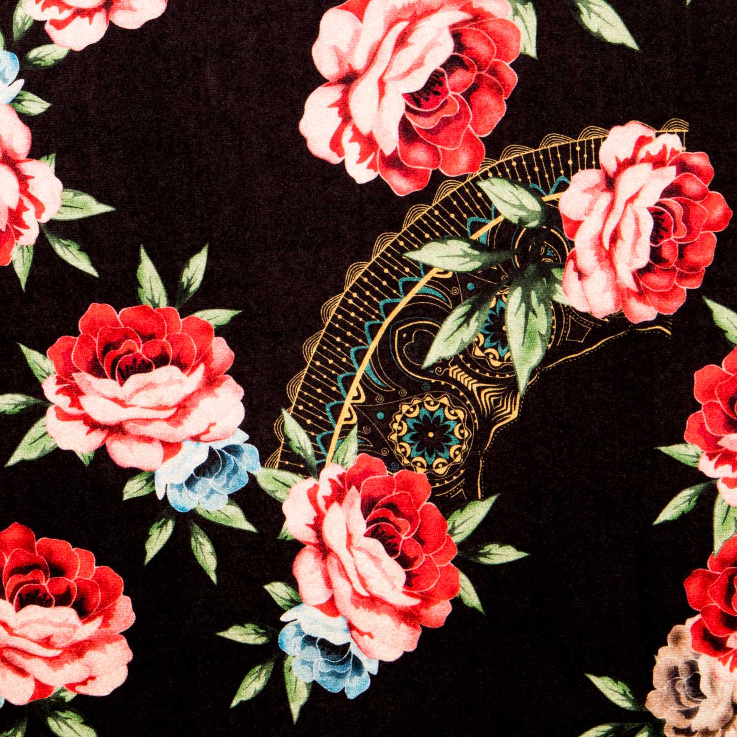 Terciopelo Cretona Negro - Ribes y Casals