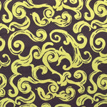 Terciopelo Estampado Espiral Pistacho - Ribes y Casals