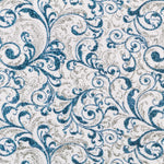 Terciopelo Fantasía Azul - Ribes y Casals