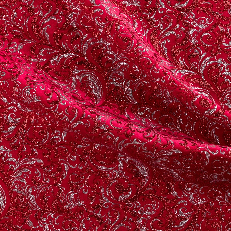 Terciopelo Fantasía Rojo - Ribes y Casals