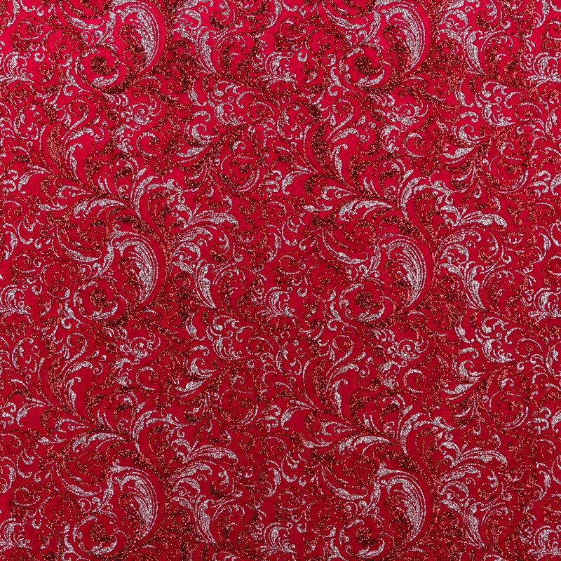 Terciopelo Fantasía Rojo - Ribes y Casals