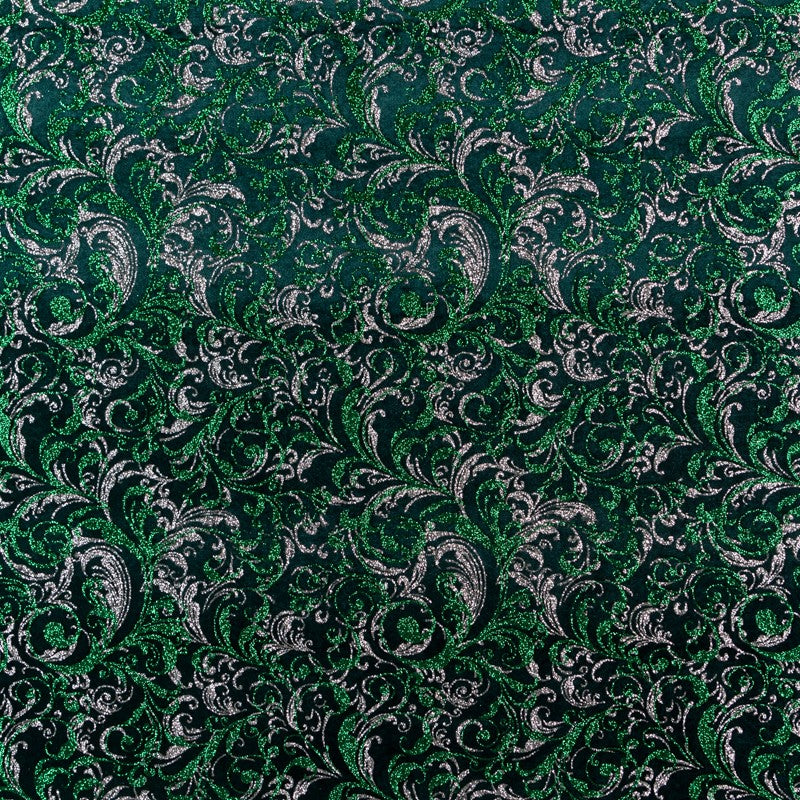 Terciopelo Fantasía Verde - Ribes y Casals