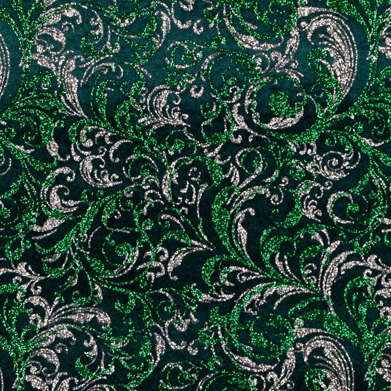 Terciopelo Fantasía Verde - Ribes y Casals