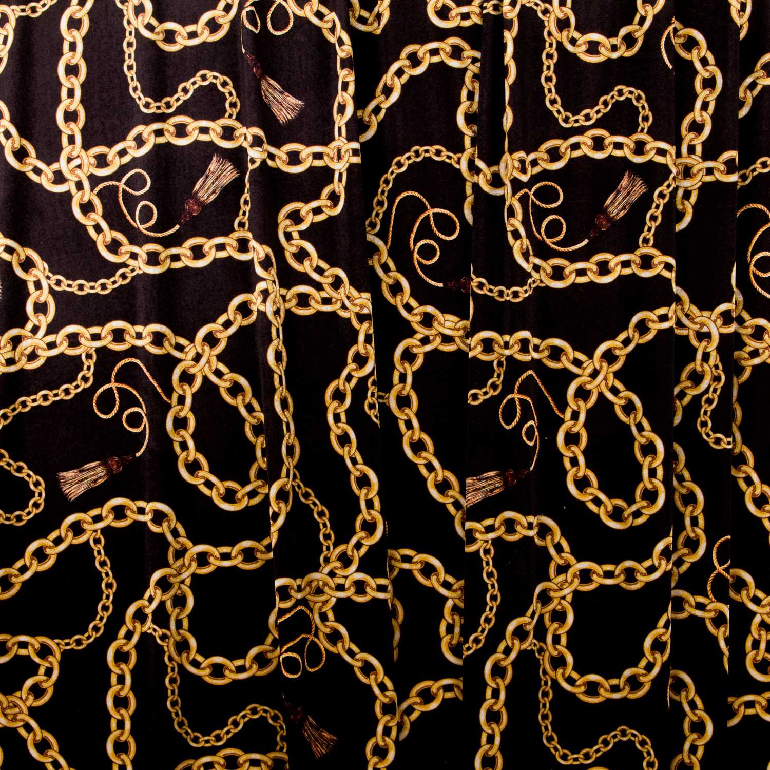 Terciopelo Hermés Negro - Ribes y Casals