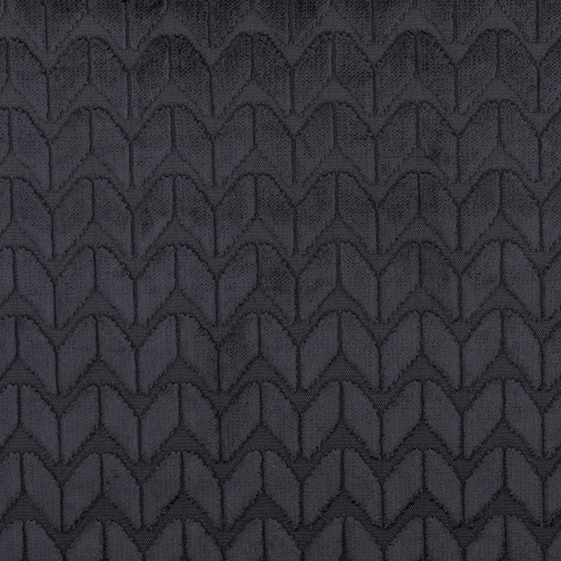 Terciopelo Jacquard Negra - Ribes y Casals