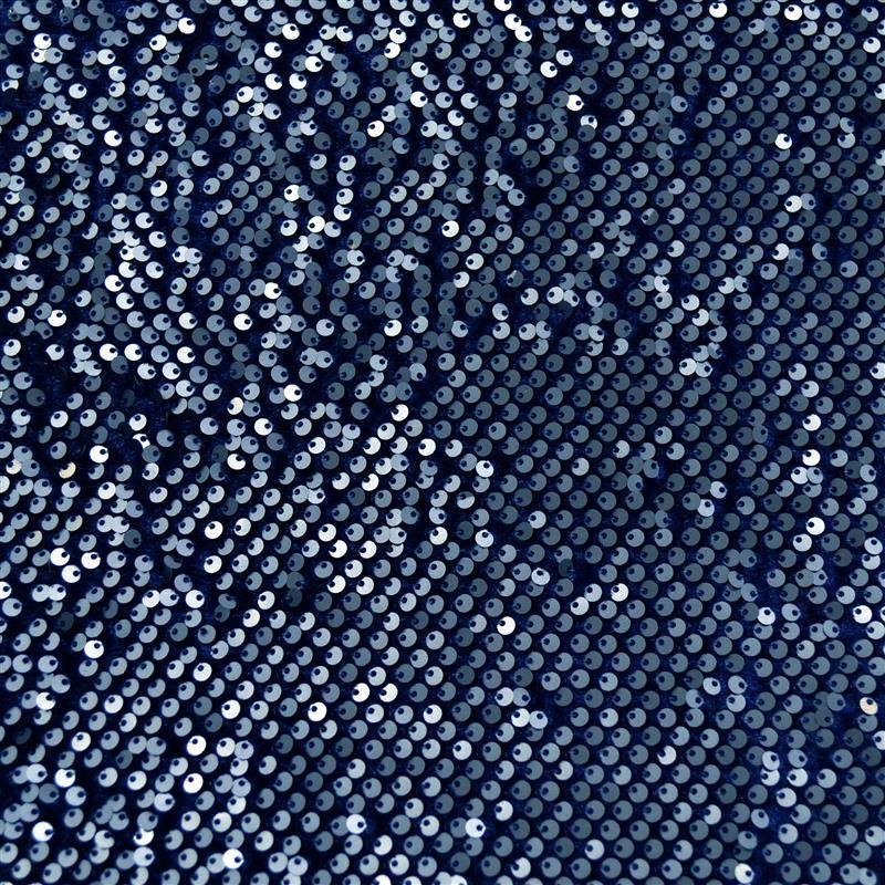 Terciopelo lentejuelas azul - Ribes y Casals