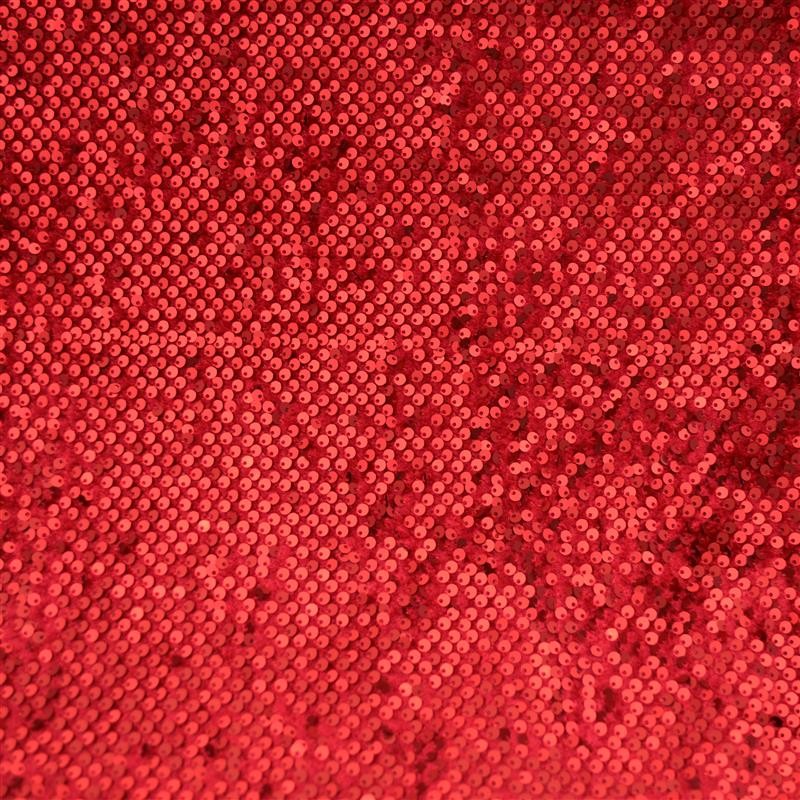 Terciopelo lentejuelas rojo - Ribes y Casals