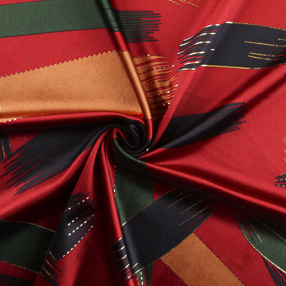 Terciopelo Lurex Génova Rojo - Ribes y Casals