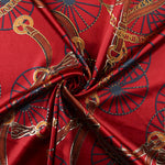 Terciopelo Lurex Hermés Rojo - Ribes y Casals